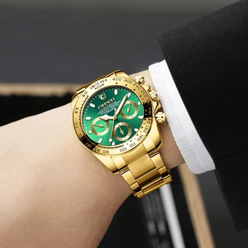Chenxi Brand de Top Ceas din Oțel Inoxidabil Mens Ceasuri de Lux, Ceasuri de Aur Pentru Bărbați de Afaceri de Lux pentru Bărbați Ceas reloj hombre 2020