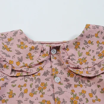 1-4 fata de Varsta haine de vară, două piese de moda floral sacou cu mâneci lungi + Solid culoare curea de pantaloni casual pentru copii de calitate de îmbrăcăminte