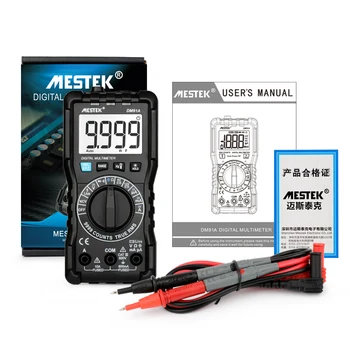 MESTEK DM91A mini multimetru digital multimetru 9999 contează auto gama de tensiune ampermetru metru multimetre multi metru multitester