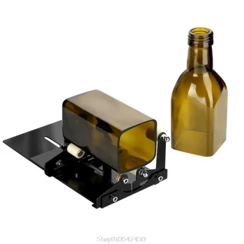 DIY Sticlă Instrument Tăietor Pătrat Rotund Vin Sticle de Bere Masina de debitat cu Accesorii Kit O07 20 Dropship