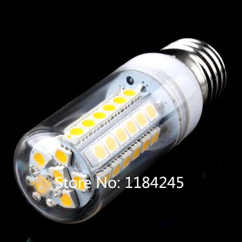 E27 48 de LED-uri 5050 SMD 9W Acoperi Porumb 220V Lumina Becului Lămpii de Cald, Alb Pur, Transport Gratuit 4buc/lot