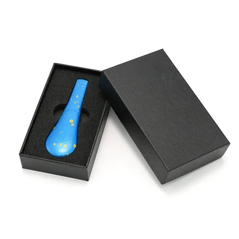 Lingura de Metal fumat pipa portabil creative model pătat de vanilie, tutun de fumat set țeavă de metal de metal fumat pipa gratuit deliv