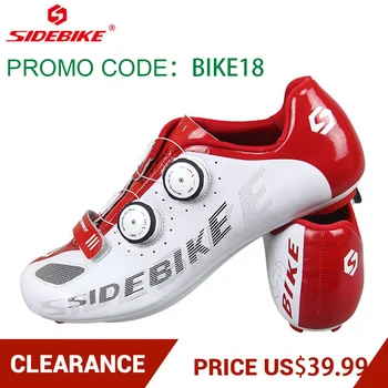 Clearance-ul! SIDEBIKE Ciclism Pantofi Respirabil Ciclism MTB Pantofi Pantofi pentru Ciclism Biciclete Road Biciclete Pantofi Promo cod: BIKE18