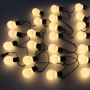 11M 38 Șir LED Lumină în aer liber Zână Lampa Ghirlanda G50 Becuri Grădină, Terasă Nunta Decor de Crăciun Lanț rezistent la apa