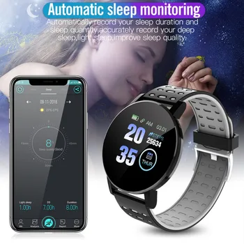 2020 Bluetooth mens' ceasuri Tensiunii Arteriale Multifuncțional impermeabil ceasuri pentru femei Sport Tracker Trupa Pentru Android IOS