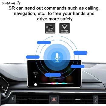 2020 Wireless Apple CarPlay pentru Audi A1 A3 A4 A5 A6 A7 A8 Q2 Q3 Q5 Q7 MMI Auto Play Android Oglindă Auto Reverse Camera