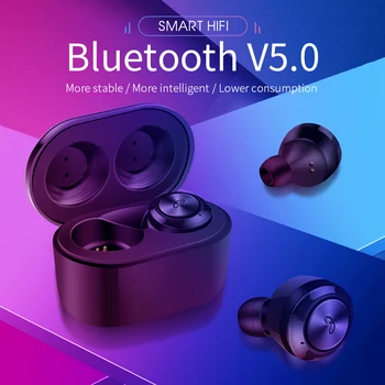 Cu Mini Microfon Wireless Bluetooth Headset Sport Muzica Stereo Căști Pentru Telefoane Android iOS
