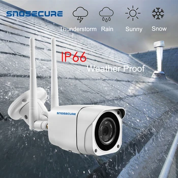 SNOSECURE SIM 4G Camera IP HD 5MP WIFI fără Fir de Securitate în aer liber Bullet Camera CCTV Metal P2P Onvif Două căi Audio Camhi APP