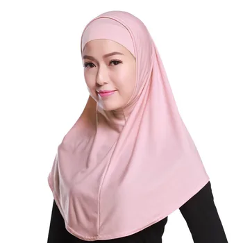 H992 mai recente simplu două bucăți musulmane hijab musulman eșarfă,livrare rapida,posibilitatea de a alege culorile