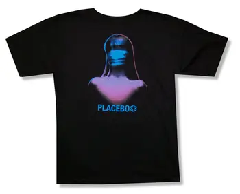 Placebo Violet Fata Medicamentele Album De Artă Neagră, Tricou Oficial Noul Soft