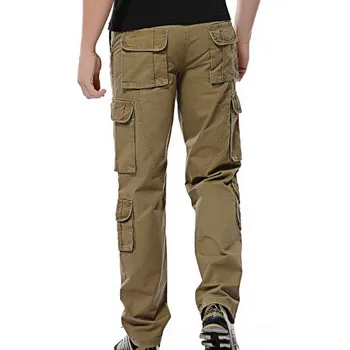 2020 Mens Pantaloni Largi armata tactice pantaloni Multi-buzunar de pantaloni militare culoare Solidă pantaloni pentru barbati pantalon homme Plus 46
