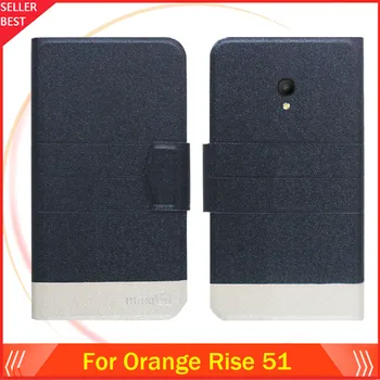 5 Culori Calde! Pentru Orange Rise 51 Telefon Caz Acoperire Din Piele,Fabrica Direct De Moda De Lux Complet Flip Stand Piele Cazuri De Telefon
