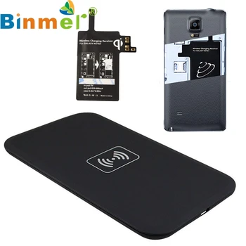 Qi Wireless Charging Pad Cu Receptor Set de Tag-ul Pentru Samsung Galaxy Note 4 LJJ1229