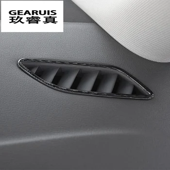 Auto Styling Interior Cana de Apa Suport Panou din Fibra de Carbon Decor Acoperi Autocolante pentru Audi A4 B8 A5 Accesorii din oțel inoxidabil