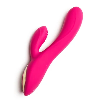 BLACKWOLF Puternic Rabbit Vibrator 10Speed G Spot Dildo Vibrator din Silicon Stimulator Clitoris Vagin Masaj jucarii sexuale pentru femei
