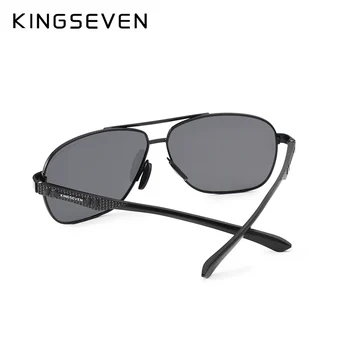 KINGSEVEN Moda Polarizat ochelari de Soare Barbati Stil Retro Ochelari de Soare de Designer de Brand Sport Vacanță Ochelari Pentru Barbati