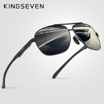 KINGSEVEN Moda Polarizat ochelari de Soare Barbati Stil Retro Ochelari de Soare de Designer de Brand Sport Vacanță Ochelari Pentru Barbati