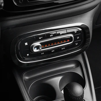 Auto Styling Aer Condiționat Cadru Decorativ Autocolante pentru Mercedes Nou Smart 453 Fortwo Forfour Accesorii Auto Decor