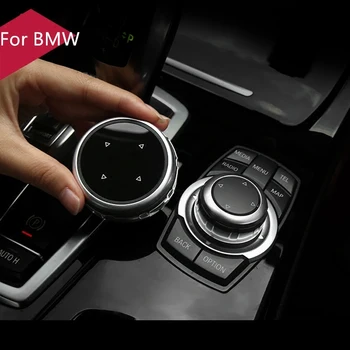 Masina Butoane Multimedia Acoperi iDrive Autocolante pentru BMW 1 3 5 7 Seria X1 X3 F25 X5 F15 X6 F16 F30 F10 F07 E90 F11 E84 E70 E71 F01