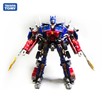 TAKARA TOMY Deformare Robot PVC Metal Partea Optimus Prime Transformers S712 Autobots Roboți Băiat Ziua de nastere, Cadouri de Jucărie