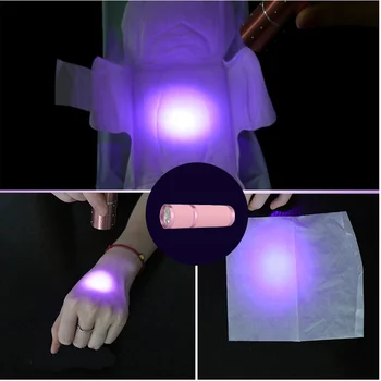 Putere mare de Mini-9 LED-uri Lanterna Lampa de Unghii Uscator Portabil cu UV Gel 15s Rapid Uscat lac de Unghii Uscare Lampa Aliaj de Aluminiu Lanterna