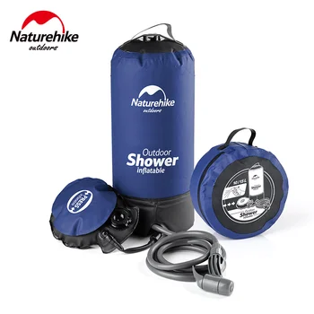 NatureHike Duș Sac de Apă Portabil Duș în aer liber găleată de camping drumetii instrumente de călătorie de Presă stil găleată Ușor să clătiți