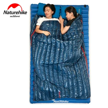 NatureHike Ultralight Plic 800FP de Gâscă în Jos Sacul de Dormit Rezistent la Apă Sezonul 3 Camping Saci de Dormit
