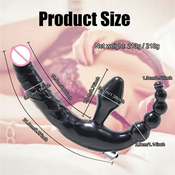 Moale Realistic Dildo Vibrator Dublu Capul Clitorisului Stimulator Puternic Dragon Glonț Vibrador Jucarii Sexuale Pentru Femei