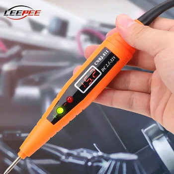 LEEPEE afisaj Digital Accesorii Auto Circuit Electric Test Stilou de Diagnosticare Auto Tester de Tensiune de Reparații Universale