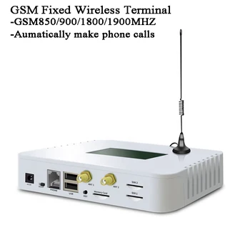 GSM fixed wireless terminal Automat de apel de telefon IVR înregistrare Telemarketing Publicitate telefon Fix Display LCD modulul GSM