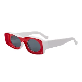 Culori bomboane ochelari de Soare pentru Femei Ochelari Ovale pentru Femei de Brand Designer de Moda Uv400 Policarbonat Ochelari de Conducere Roșu Oculos