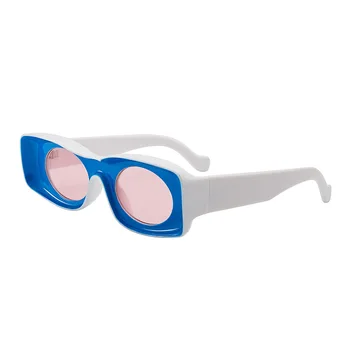 Culori bomboane ochelari de Soare pentru Femei Ochelari Ovale pentru Femei de Brand Designer de Moda Uv400 Policarbonat Ochelari de Conducere Roșu Oculos