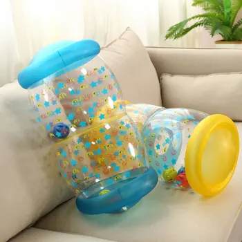 Copilul Plastic Se Târască De Formare Cu Role Pentru Sugari Gonflabile Cu Role Exercițiu De Învățare Timpurie Copii Mici Stimularea Creșterii Cilindru
