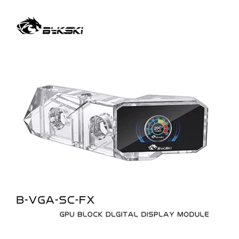 Bykski Apă Bloc Folosi pentru AMD Radeon RX6900XT RDNA2 GPU Card / Plin de Acoperire de Cupru Radiator / RGB Lumina