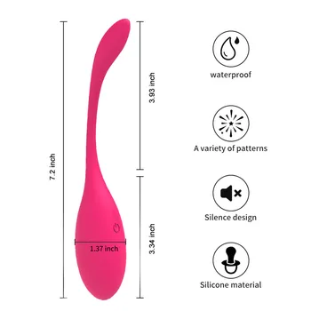 Noul Vibrator Ou APP Telecomanda Wireless G-spot Masaj 9 Frecvența Joc Adult de Sex Feminin Jucărie de Silicon Vibrator Sex-Shop