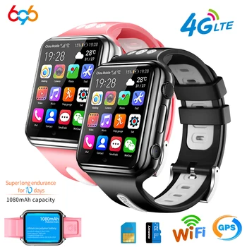 W5 4G, GPS, Wifi locație Elev/copil Inteligent Ceas Telefon ceas sistem android app instala Bluetooth Smartwatch 4G SIM Card
