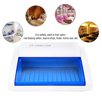 Sterilizator UV Cutie de Înaltă Tehnologie de Ozon Instrumente Nail Art Sterilizator Cutie cu Becuri UV gel Dezinfectant Dezinfectarea Cabinetului de Unghii de Arta Echipamente