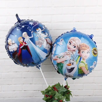 15buc Disney princess baloane folie 18inch Elsa Anna frozen Princess balon copil de dus fată Ziua de nastere decoratiuni petrecere copii
