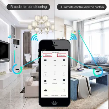 2020 Nou WiFi RF IR Universal Telecomanda RF Aparate Aparate Tuya de Viață Inteligentă Aplicația Control Vocal prin intermediul Alexa de Start Google