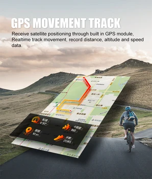 Altitudine Sport în aer liber Brățară Inteligent Android IOS cu Inima Rata de Fitness Viteza Monitor de Activitate Ciclism Ceas GPS de sex Feminin de sex Masculin