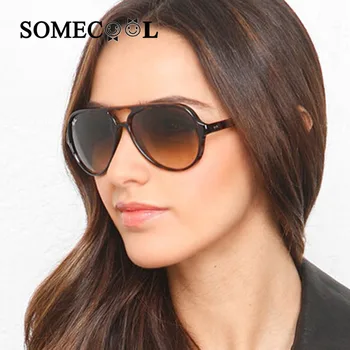 Clasice Mare Cadru Femei si barbati Pilot ochelari de soare Zonnebril Femei ochelari de Soare de Designer de Brand Hombre Oculos De Sol Feminino N385