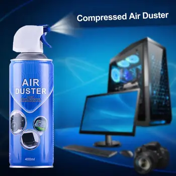 Laptop Air Duster Non-toxice Aer Comprimat Praf de Demontare Notebook Aer Agent de Îndepărtare a Prafului de Aer Comprimat de Îndepărtare a Prafului