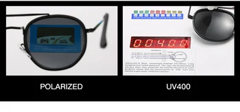 JackJad 2021 Clasic 3648M MAREȘALUL II Stil Polarizat ochelari de Soare Femei Bărbați Vinatge Rotund Design de Brand Ochelari de Soare Oculos De Sol
