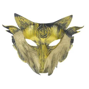 Masca de Halloween pentru Adulti Cosplay Lup Înfricoșător Masca Full face Mask Petrecere de Carnaval Masca Mardi Gras Masc Oíche Shamhna Маска хэллоуина #E