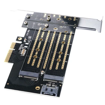 ORICO M-Cheia M. 2 NVME la PCI-E 3.0X4 de Mare viteză Extensie Card Dual Porturi Max 4TB Suport PCI-E Canal NVME Și SATA Protocoale