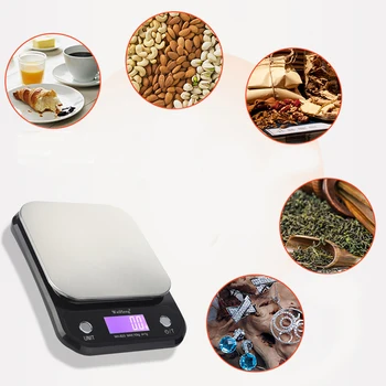 3 kg/5 kg/10 kg/0.1 g LED Portabil Digital de Precizie Cântar Electronic de Bucătărie Cântare Echilibrul Alimentar de Măsurare Scară Greutate