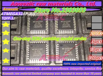 Aoweziic 2018+ noi originale importate ATMEGA328P-AU ATMEGA328P TQFP-32 8 biți microcontroler 32K memorie flash