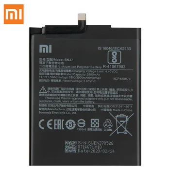 Original Acumulator de schimb Pentru Xiaomi Mi Redmi6 Redmi 6 Redmi 6A Redrice 6 BN37 Autentic Telefon Baterie de 3000mAh