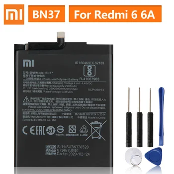 Original Acumulator de schimb Pentru Xiaomi Mi Redmi6 Redmi 6 Redmi 6A Redrice 6 BN37 Autentic Telefon Baterie de 3000mAh