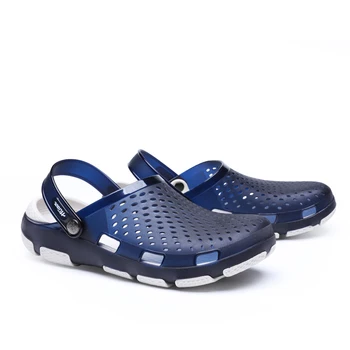 2020 Crocks Gaura Pantofi De Crocodil Bărbați Grădină Verde Casual Saboți De Cauciuc Pentru Bărbați Sandale De Vară Diapozitive Crocse Înot Jeleu Pantofi